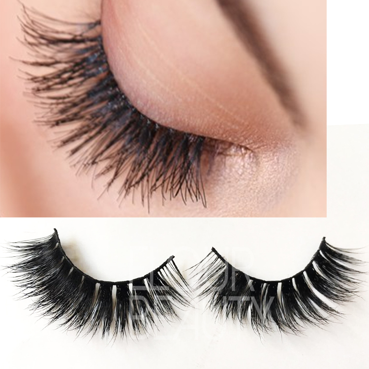 Private label cheap mink artificial eyelashes EJ01